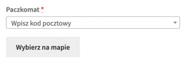 Inpost WooCommerce - Sposób wyboru paczkomatu: Lista paczkomatów + wybór z mapy