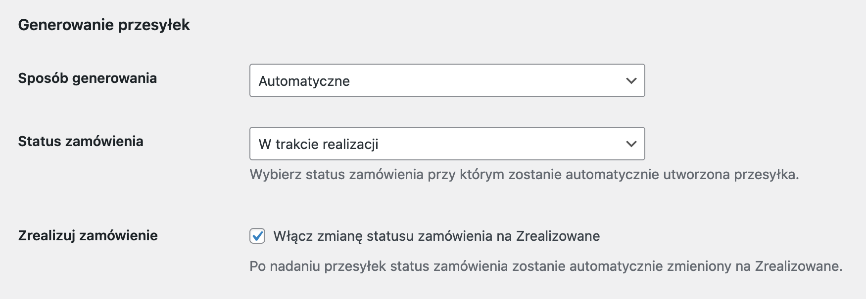 InPost WooCommerce - Automatyczne nadawanie przesyłek