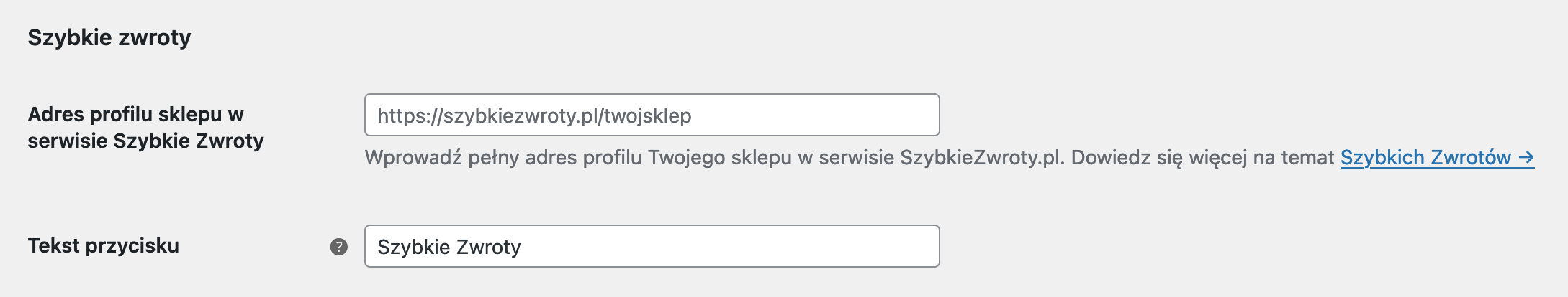 InPost WooCommerce - Szybkie Zwroty