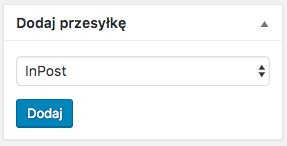 WooCommerce InPost - dodatkowe przesyłki