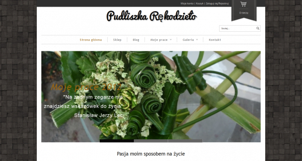 Budowa strony internetowej Pudliszka.pl