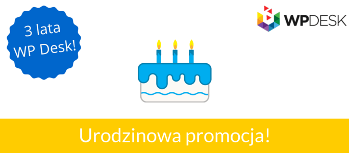 Urodzinowa promocja blog