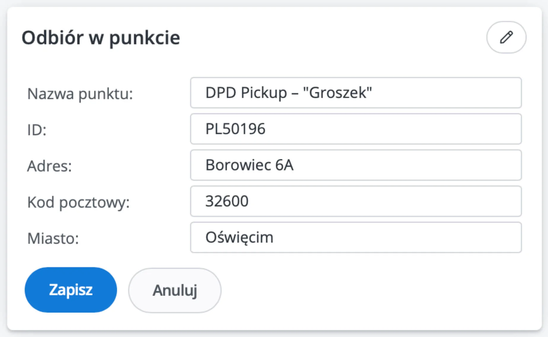 DPD WooCommerce DPD Pickup Baselinker