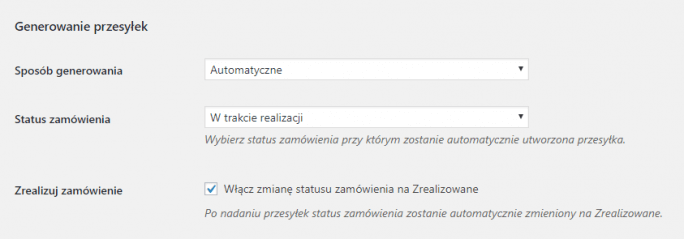 Automatyzacja wysyłki na przykładzie wtyczki InPost