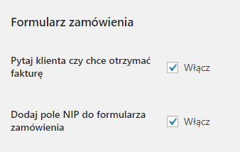 Dodawanie pola NIP w WooCommerce