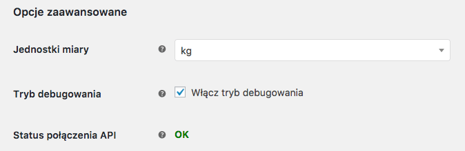 WooCommerce UPS – ustawienia zaawansowane