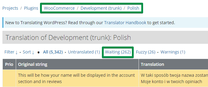 Tłumaczenie WooCommerce 3.4