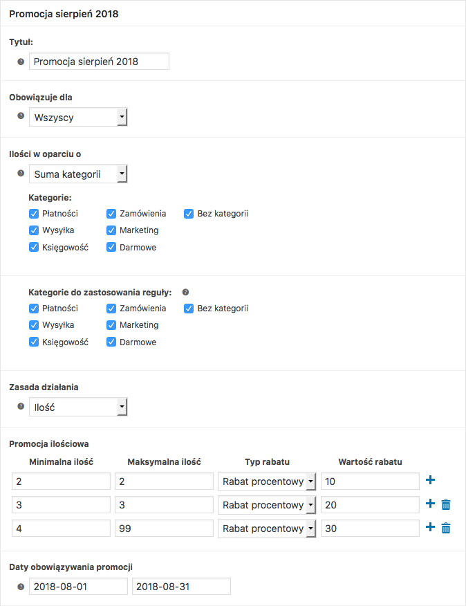 Promocja Flexible Pricing