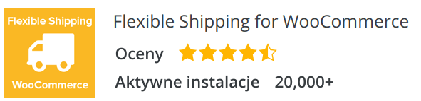 Flexible Shipping banner