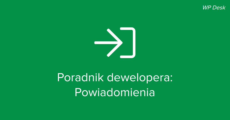 Poradnik dewelopera: Powiadomienia