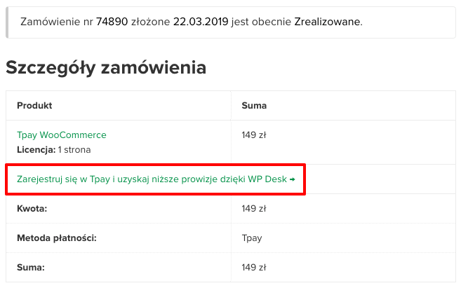 Tpay niższe prowizje