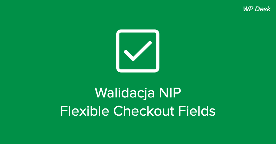 Walidacja NIP WooCommerce