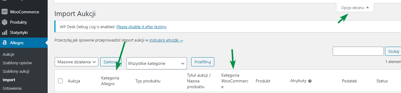 Import Aukcji Allegro Woocommerce Wp Desk