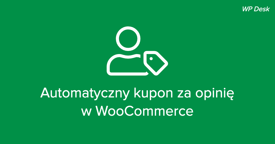 WooCommerce kupon za opinię