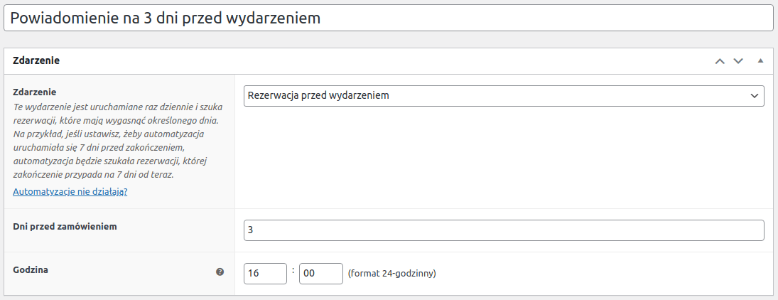 integracja z woocommerce bookings