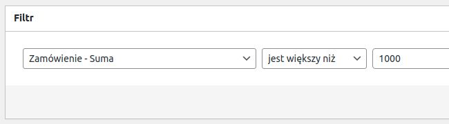 filtr sumy zamówienia dla black firday 2021