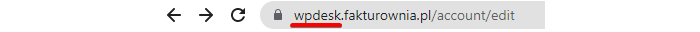 Fakturownia WooCommerce - gdzie znaleźć nazwę domeny konta