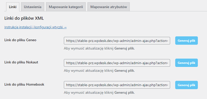 Jak utworzyć plik xml dla porównywarki