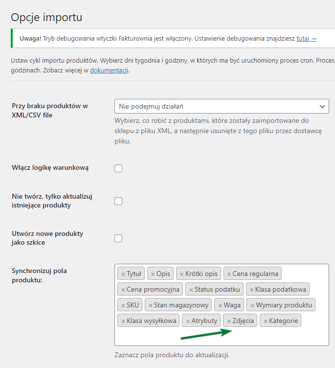 Synchronizacja importu obrazków we wtyczce Dropshipping XML WooCommerce