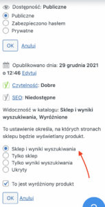 Ukrywanie produktu WooCommerce
