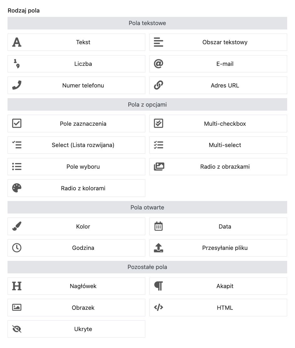Dodaj nowe pola do formularza zamówienia WooCommerce