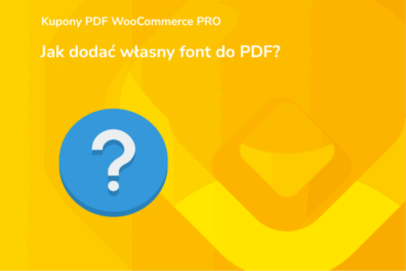 Jak dodać własny font do PDF