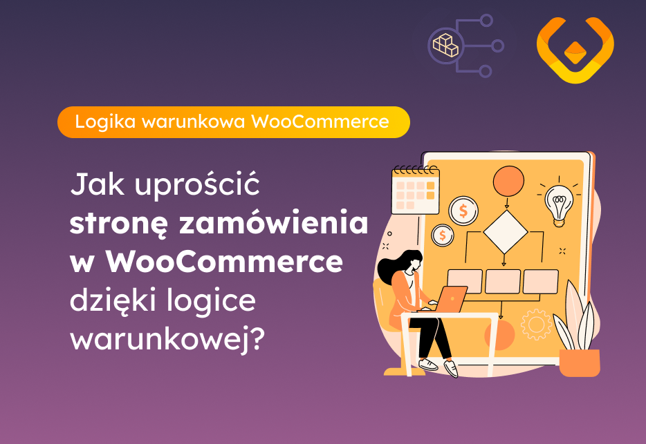 Baner artykułu Jak uprościć stronę zamówienia w WooCommerce dzięki logice warunkowej z wtyczką WP Desk