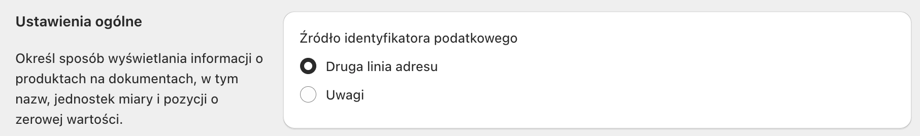 iFirma Shopify - ustawienia ogólne