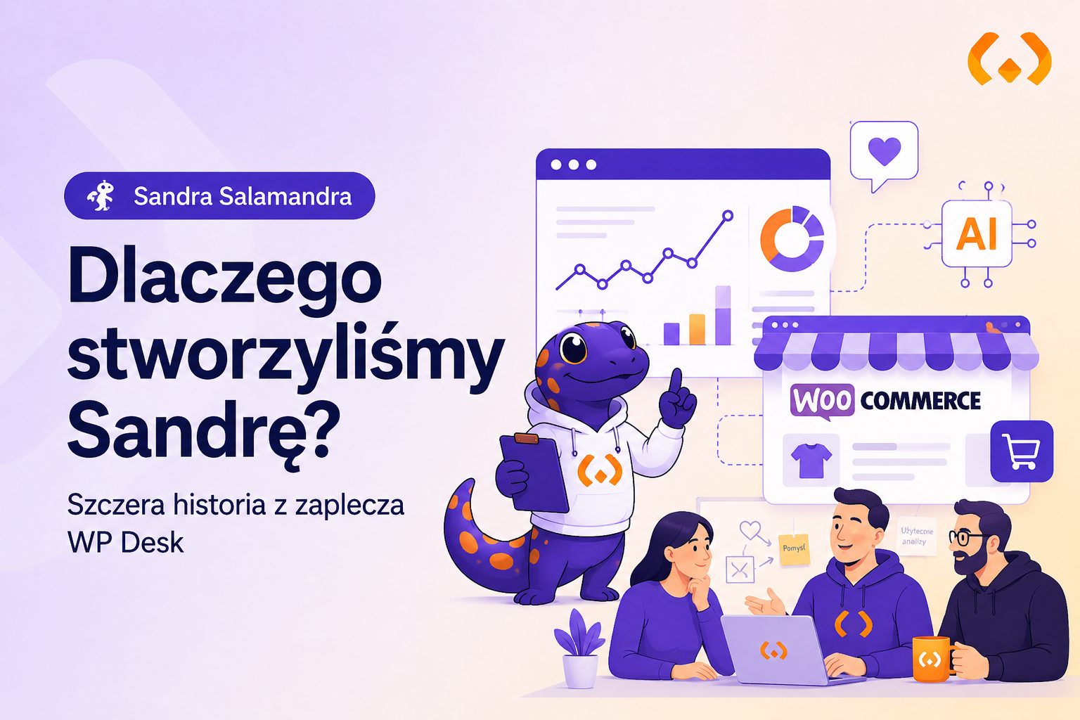 dlaczego stworzyliśmy sandrę salamandrę?