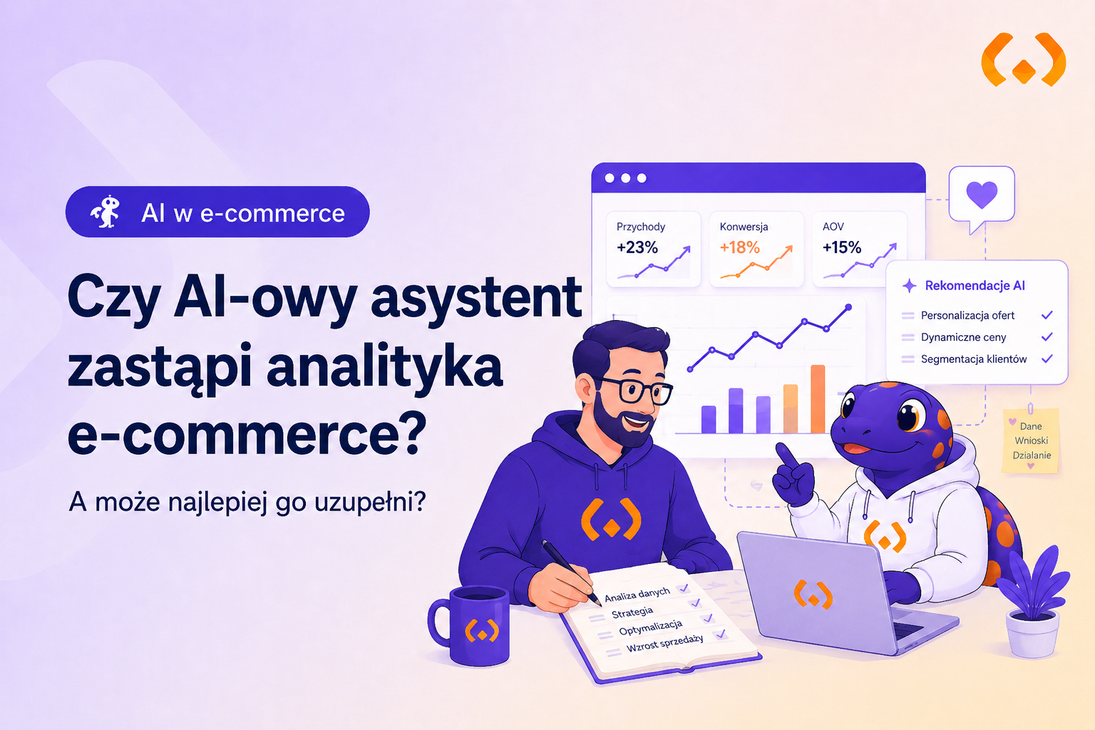 Czy AI-owy asystent może zastąpić lub uzupełnić pracę analityka e-commerce?