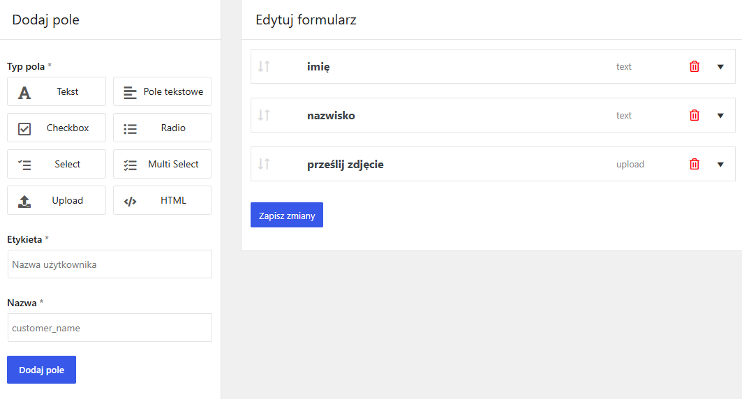 Elastyczne zwroty i reklamacje Woocommerce - formularz zwrotu zamówienia