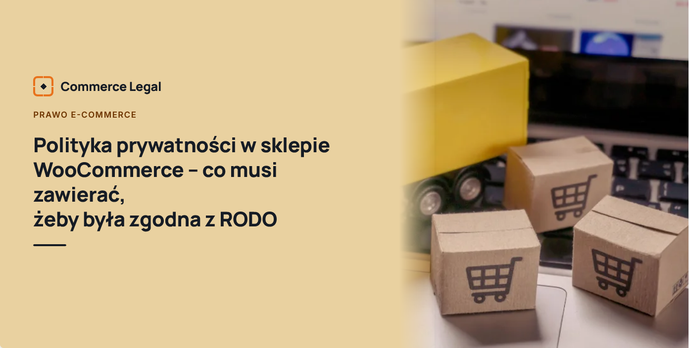 Polityka prywatności w sklepie WooCommerce
