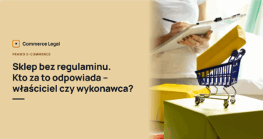sklep bez regulaminu