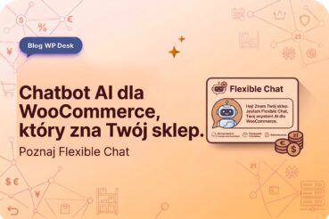 Okno czatu Flexible Chat z wiadomością powitalną w sklepie WooCommerce
